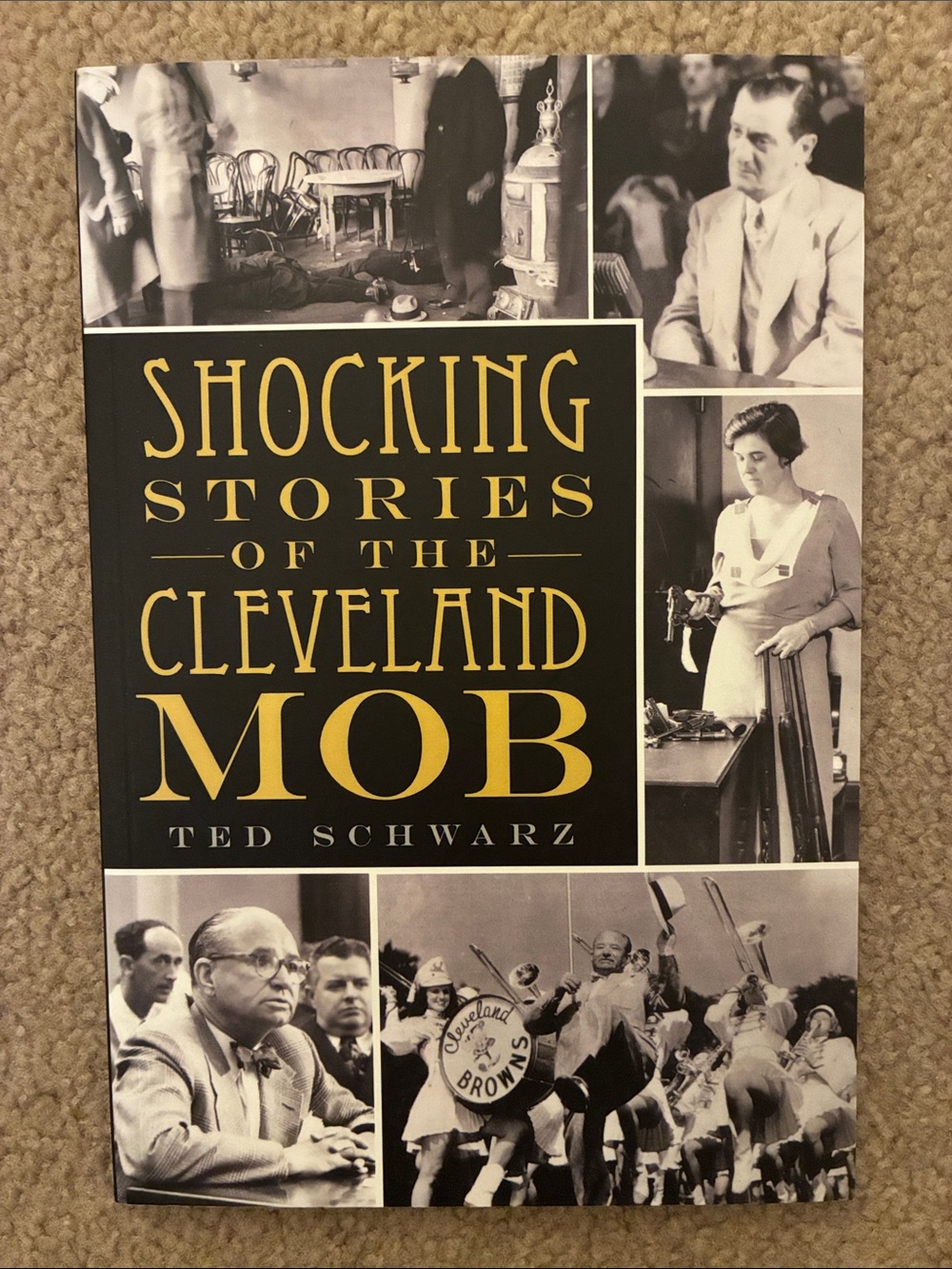Book “Shocking Stories of the Cleveland Mob” by Ted Schwarz